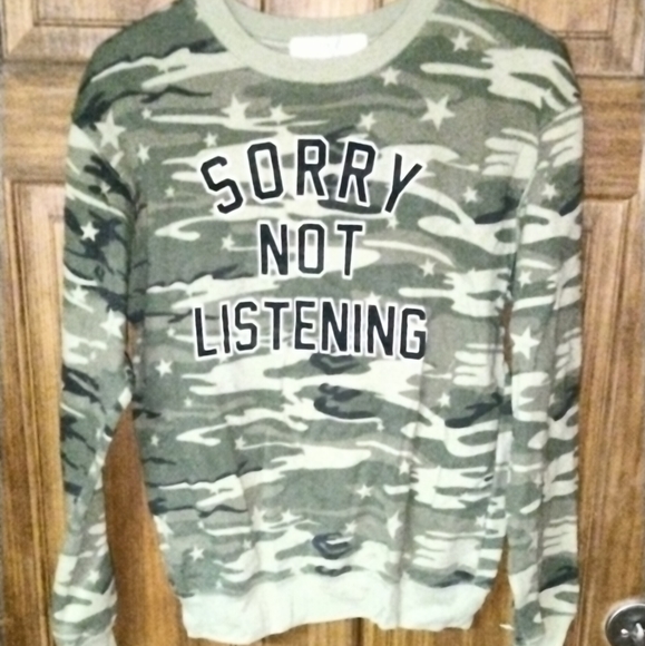 Girls camo sweater - Picture 2 of 3